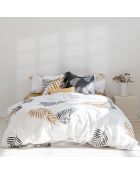 Housse de couette en coton Foliage multicolore