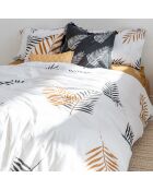 Housse de couette en coton Foliage multicolore