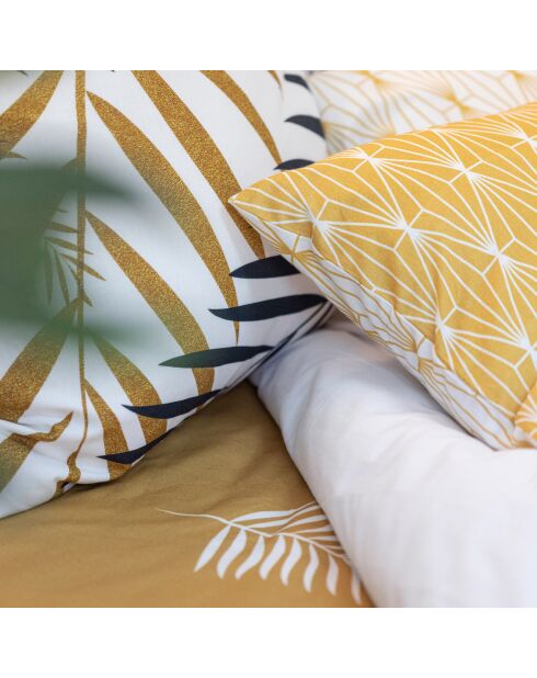 Housse de couette en coton Foliage multicolore