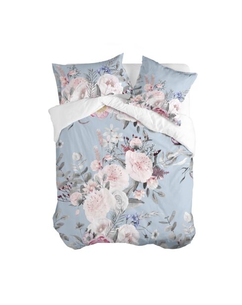 Housse de couette en coton Soft bouquet multicolore