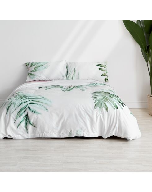 Housse de couette en coton Delicate multicolore