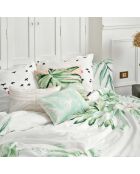Housse de couette en coton Delicate multicolore