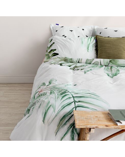 Housse de couette en coton Delicate multicolore