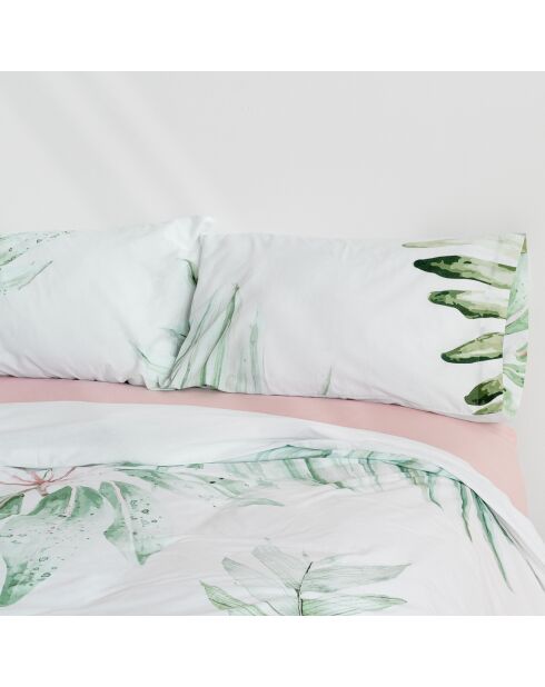 Housse de couette en coton Delicate multicolore