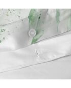 Housse de couette en coton Delicate multicolore