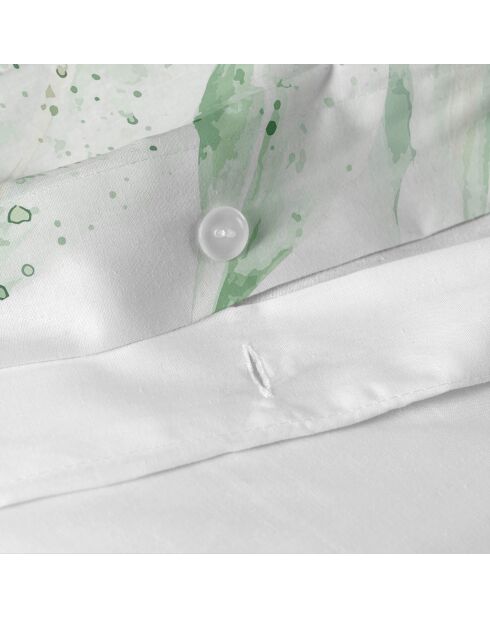 Housse de couette en coton Delicate multicolore