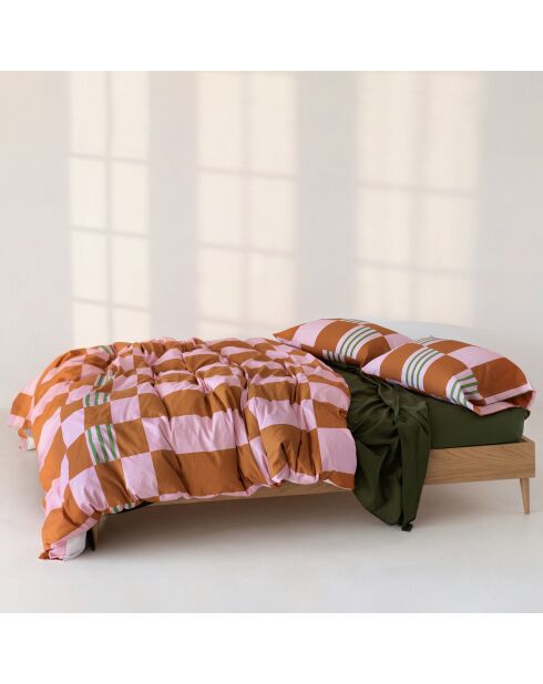 Housse de couette en coton Flash beat multicolore