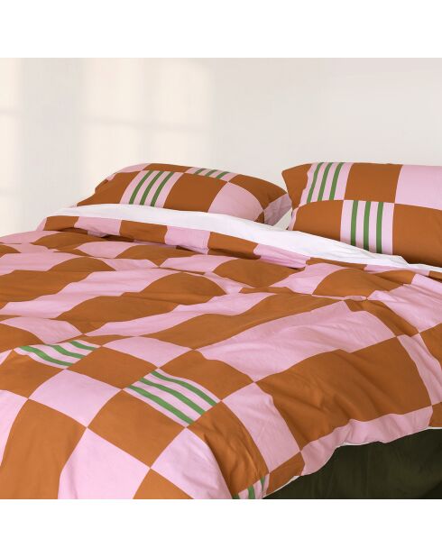 Housse de couette en coton Flash beat multicolore