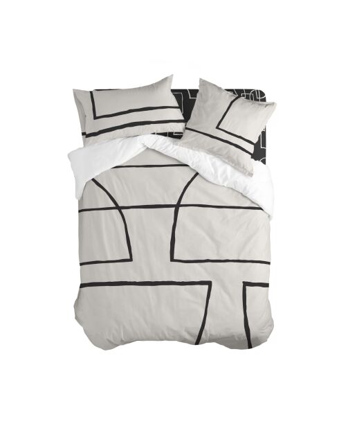 Housse de couette en coton Serenity  multicolore