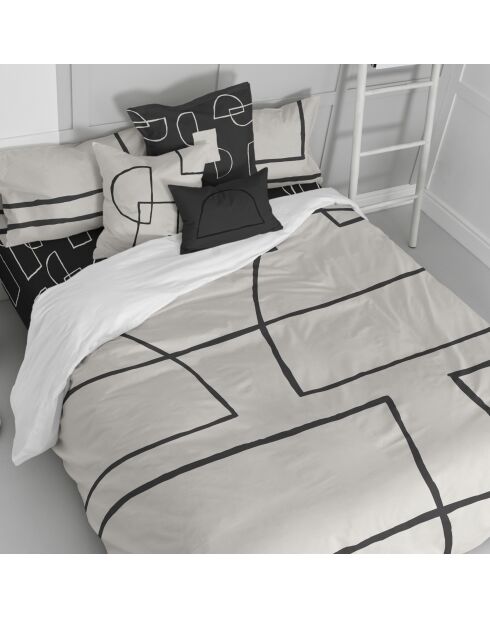 Housse de couette en coton Serenity  multicolore