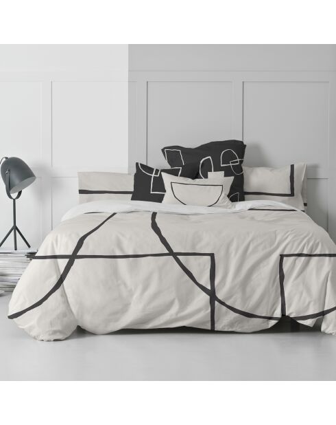 Housse de couette en coton Serenity  multicolore