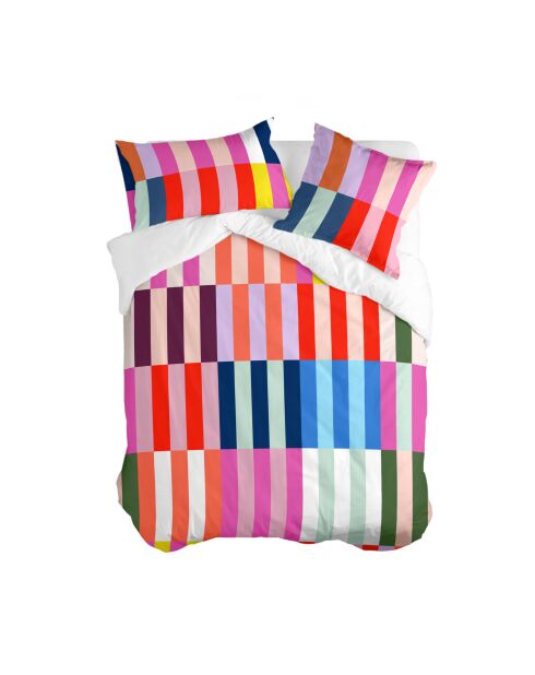 Housse de couette en coton Color pop multicolore