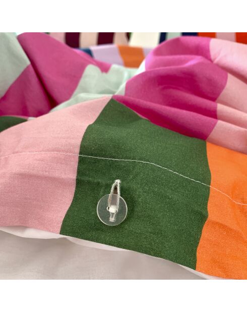 Housse de couette en coton Color pop multicolore