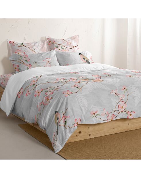 Housse de couette en coton Ohara multicolore