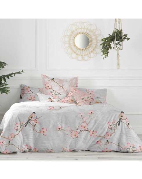 Housse de couette en coton Ohara multicolore