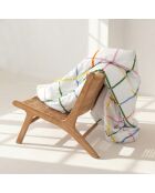 Housse de couette en coton Color lines multicolore