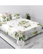 Drap en coton Azahara multicolore