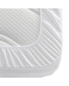 Alèse imperméable en coton éponge blanche