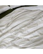Housse de couette en coton Breton beige