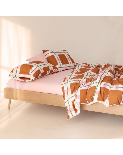 Housse de couette en coton Retro arty multicolore