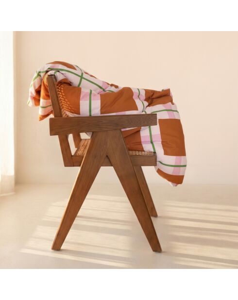 Housse de couette en coton Retro arty multicolore