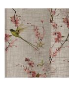 Rideau Chinoiserie multicolore - 140x280 cm