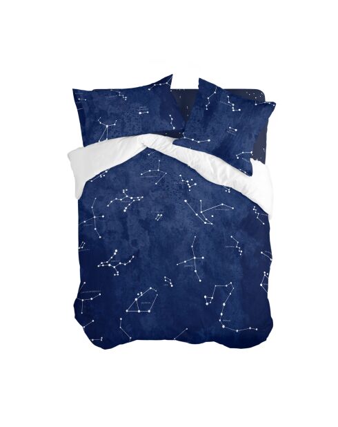 Housse de couette en coton Cosmos multicolore