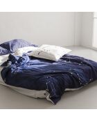 Housse de couette en coton Cosmos multicolore