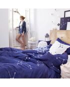 Housse de couette en coton Cosmos multicolore