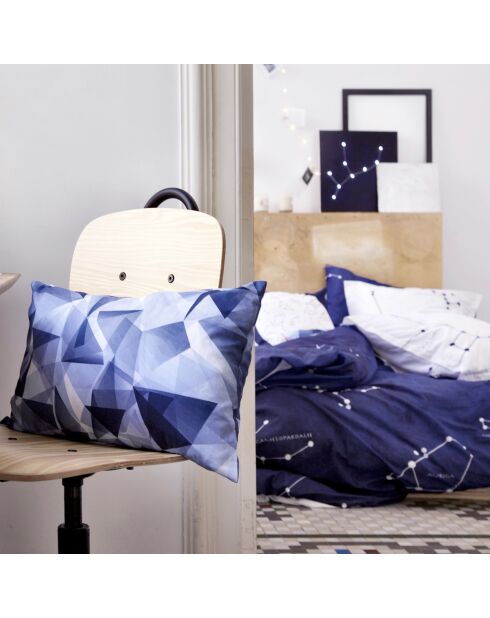 Housse de couette en coton Cosmos multicolore