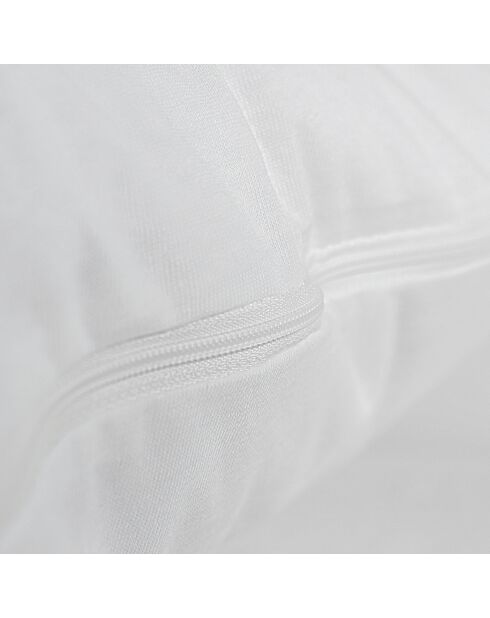 Protège-oreiller imperméable en coton Jersey blanc