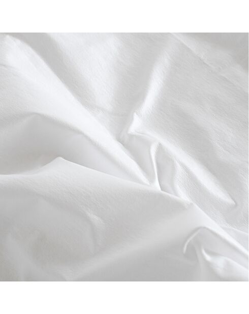 Protège-oreiller imperméable en coton Jersey blanc