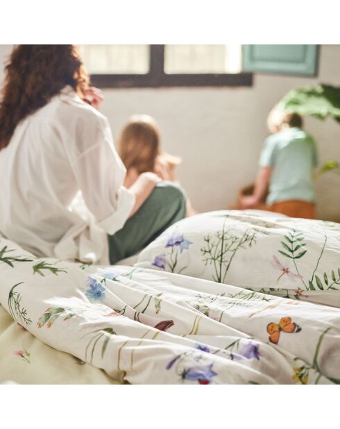 Housse de couette en coton Manarola multicolore