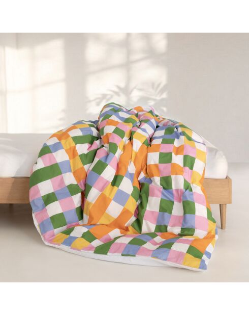 Housse de couette en coton Arcade pop multicolore