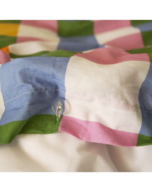 Housse de couette en coton Arcade pop multicolore