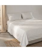 Drap en coton Basic Percale blanc