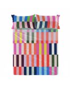 Drap en coton Color pop multicolore