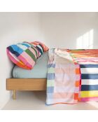 Drap en coton Color pop multicolore