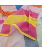 Drap en coton Color pop multicolore