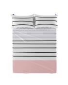 Drap en coton Blush multicolore