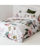Housse de couette en coton Blooming  multicolore