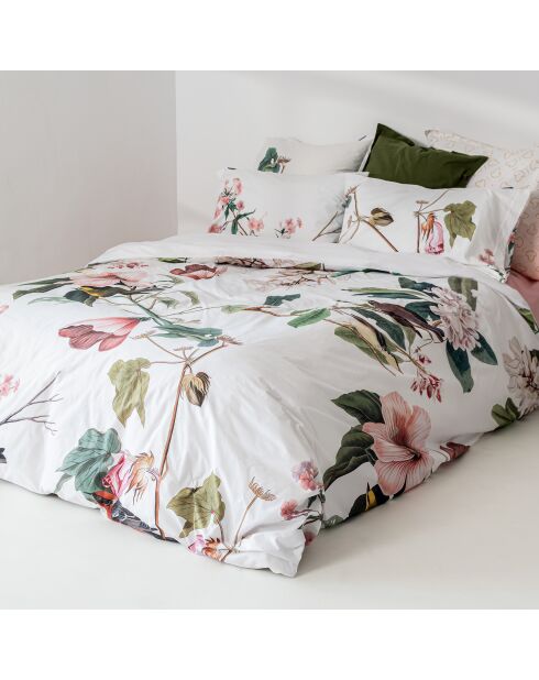 Housse de couette en coton Blooming  multicolore