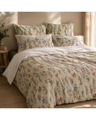 Housse de couette en coton Vernazza  multicolore