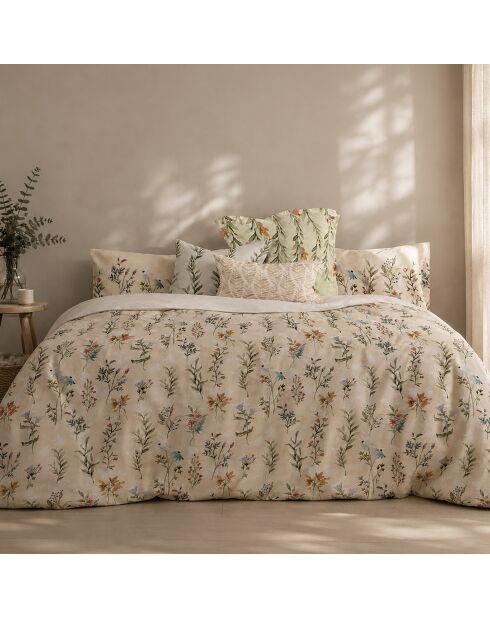 Housse de couette en coton Vernazza  multicolore
