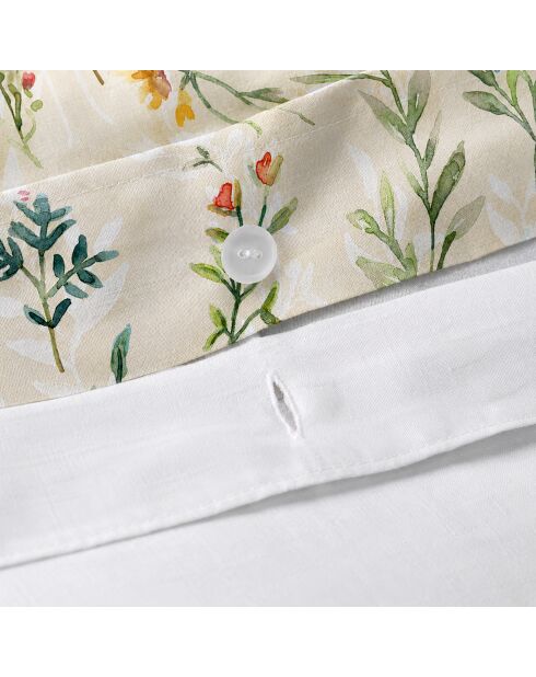 Housse de couette en coton Vernazza  multicolore