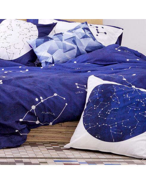Kussenhoes Cosmos veelkleurig katoen - 50x50 + 50x30 cm