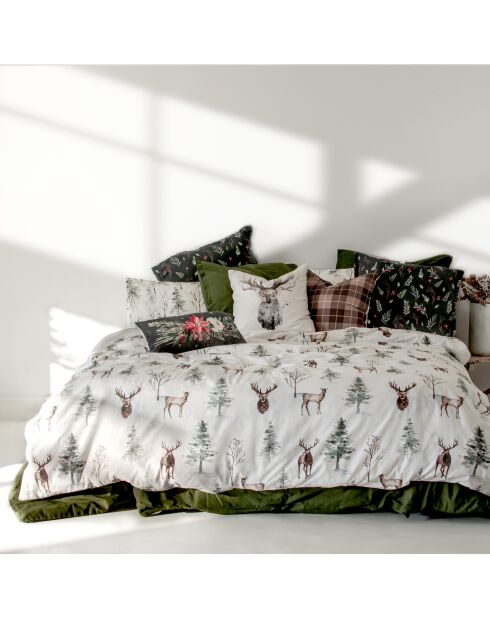 Housse de couette en coton Mystical winter multicolore