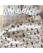 Housse de couette en coton Mystical winter multicolore