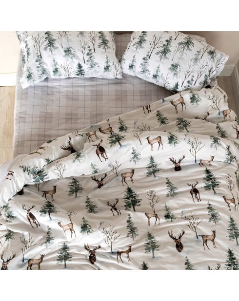 Housse de couette en coton Mystical winter multicolore
