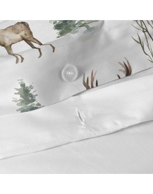 Housse de couette en coton Mystical winter multicolore